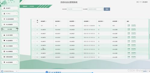 基于Java的无纸化会议管理系统与陶创在线简历管理系统的设计与实现